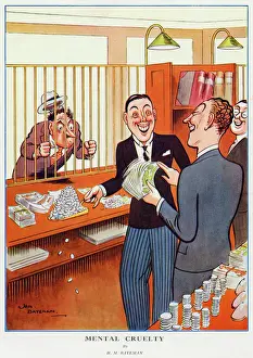 Geld Drucke: Psychische Folter von H.M.Bateman