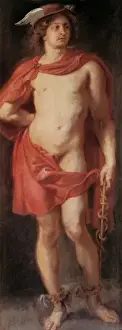 Historical Flemish Art Drucke: Mercury