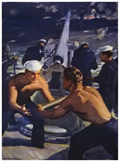 World War 2 Propaganda Posters Drucke: A message from America