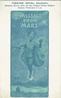 Ein Nachrichtenbrief von Mars durch Richard Ganthony