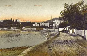 Greek Island Coast Drucke: Metelin - Turkey