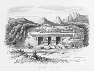 Pre Columbian Art Drucke: Mexico / Mitla