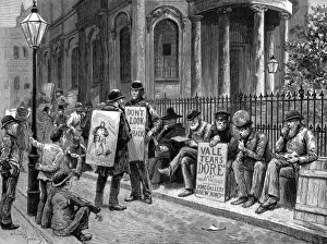 Strand London History Drucke: A Mid-day rest