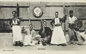 Mittelostlicher Dervisch-Gruppe
