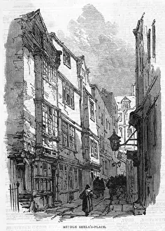 Historical Landmarks In England Drucke: Middle Serles Place