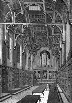 English History Pictures Drucke: Middle Temple Hall