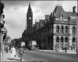England Drucke: Rathaus von Middlesbrough