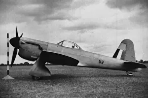 Vintage Airplane Designs Drucke: Miles M20 -never built in quantity, the design was a st