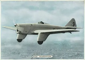 Early 20th Century Flight Technology Drucke: Miles Sparrowhawk