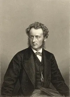 Historical Art Pieces Drucke: Millais / With Book