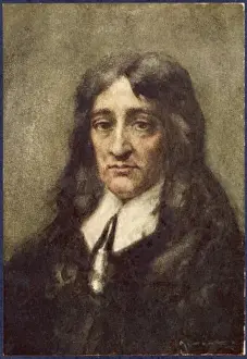 Famous Poets England Drucke: Milton (Meteyard)