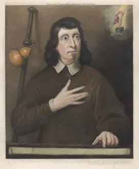 English Poet Artist Drucke: Milton / Van Der Plas