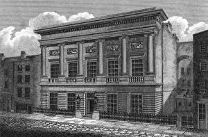 London Historical Sites Drucke: Mincing Lane - Hall