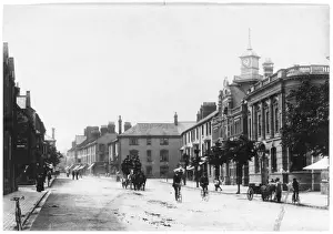 Vintage Bike Images Drucke: MINEHEAD - 1903