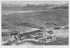 19th Century Mining Drucke: Minerals / Extraction / 1891