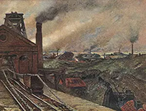 Coal Industry History Drucke: Mining Area / Germany