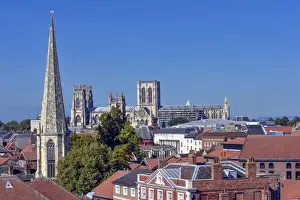 Münster und Dächern, York