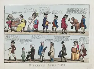 British Social Commentary Art Drucke: Mistaken abilities