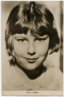 Vintage Performing Artists Drucke: Mitzi Green