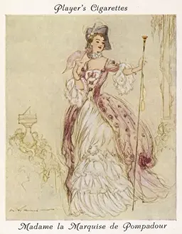 Madame de Pompadour / Zigaretten-Cd