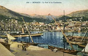 Monaco Harbour Drucke: Monaco Harbour