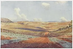 Australian Countryside Images Drucke: Monaro Plains, Australia