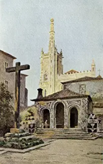 Portuguese Religious Buildings Drucke: The Monastery of Bussaco
