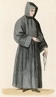 Religious Orders Drucke: Monk of St Maur