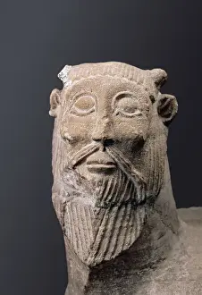 Spanish Historical Art Drucke: Monster of Balazote. Detail