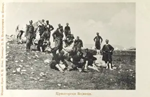 montenegrinische Soldaten