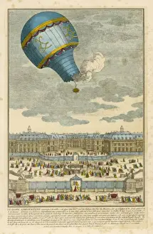 Montgolfier Balloon Drucke: Montgolfier Unmanned
