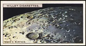Moon Surface Features Drucke: The Moons Surface