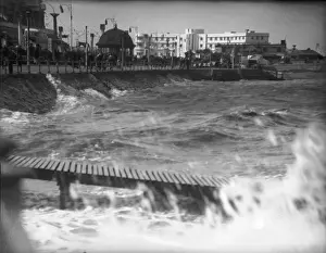 Lancashire Seaside Resort Drucke: Morecambe Storm