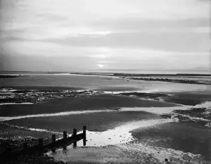 Lancashire Seaside Resort Drucke: Morecambe Sunset