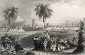 African Historical Landmarks Drucke: Morocco / Marrakesh 19C