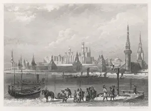 Kremlin Architecture Photos Drucke: Moscow Early C19