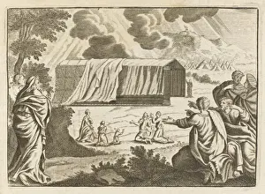 Historical Bible Events Drucke: Moses Builds Tabernacle