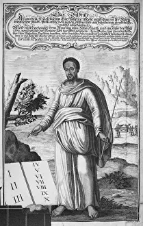 Moses And The Ten Commandments Drucke: Moses and the Ten Commandments