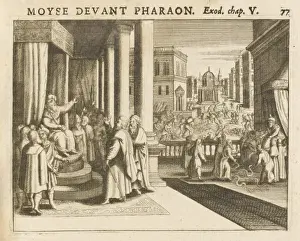 Historical Biblical Events Drucke: Moses and Pharaoh