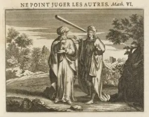 Bible Parables Drucke: The Mote and the Beam