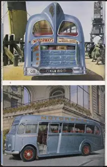 Vintage Coach Travel Drucke: Motorways Coach - 2