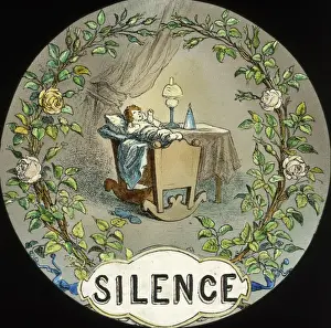 Boswell Collection Prints Online Drucke: Mottos - Circle of Silence