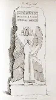 Ancient Stone Carvings Drucke: At Mourg Aub