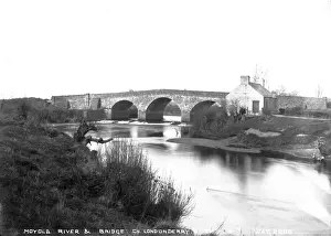 Verwandte Bilder Drucke: Fluss Moyola und Brücke, County Londonderry