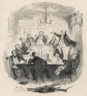 Charles Dickens Drucke: Herr Pickwicks Ansprache