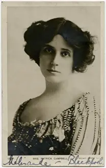 Vintage Entertainment Portraits Drucke: Mrs Campbell