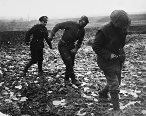 WWI Western Front Photos Drucke: Mud in Arras in 1918