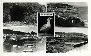 England Coastal Towns Drucke: Multiview, Mousehole, Cornwall