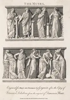 Classical Art Prints Online Drucke: The Muses (Bell)
