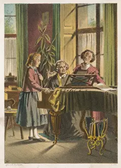 Musik zu Hause Klavier 19C
